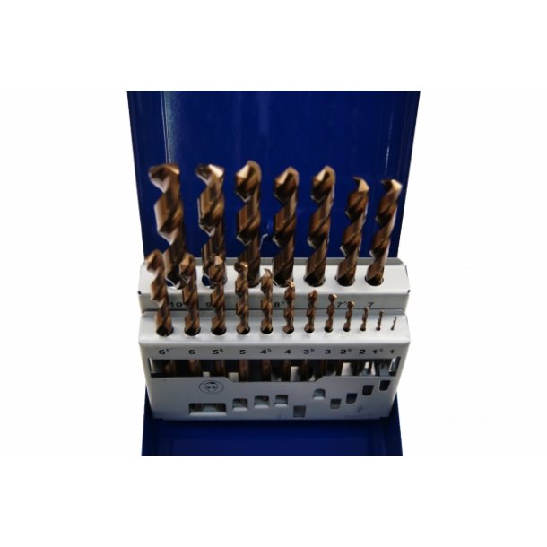 Cobolt spiralbor 135g, 0,5 mm, 1-10, 19 stk