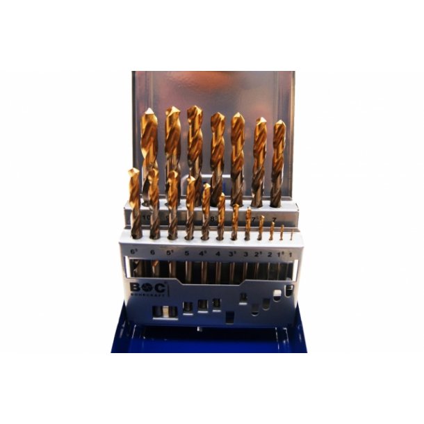 Tin-Point Profi spiralbor kassette 0,5 mm, 1-10, 19 stk