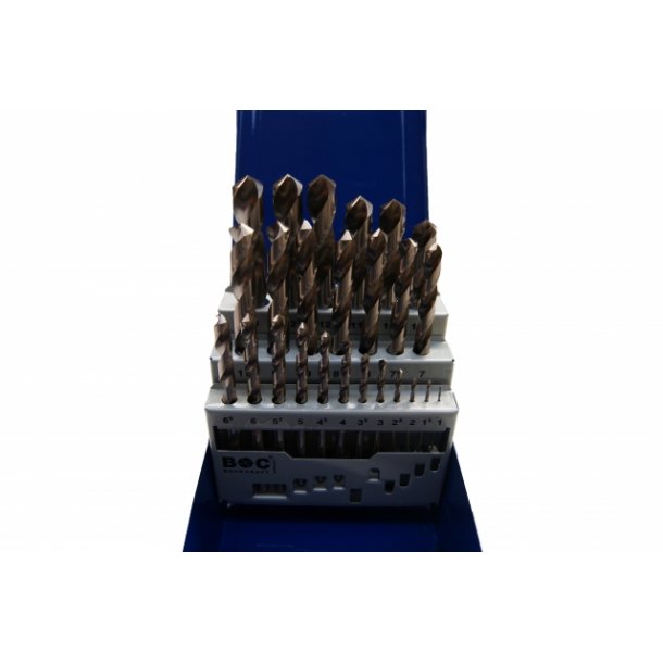 Slebne spiralbor kassette 118g, 0,5 mm, 1-13