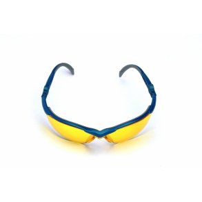 Sikkerhedsbriller just�rbare, gult glas