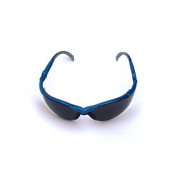 Sikkerhedsbriller justrbare, mrkt glas