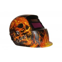 Svejsehjelm, ddningehoved motiv