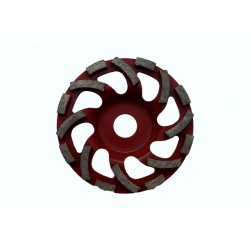 Diamant slibekop 125 mm, rd