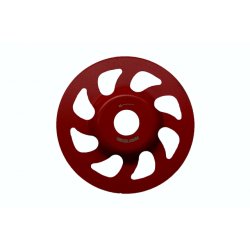 Diamant slibekop 125 mm, rd